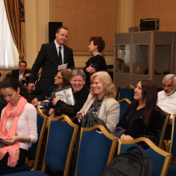 Сред гостите – представители на фондация „Америка за България”, социологически агенции и медии.